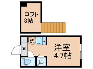 パルメゾン鷺宮の物件間取画像